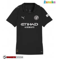 Ženske Nogometnih dresov Manchester City Gostujoči 2025-26 Kratki rokavi